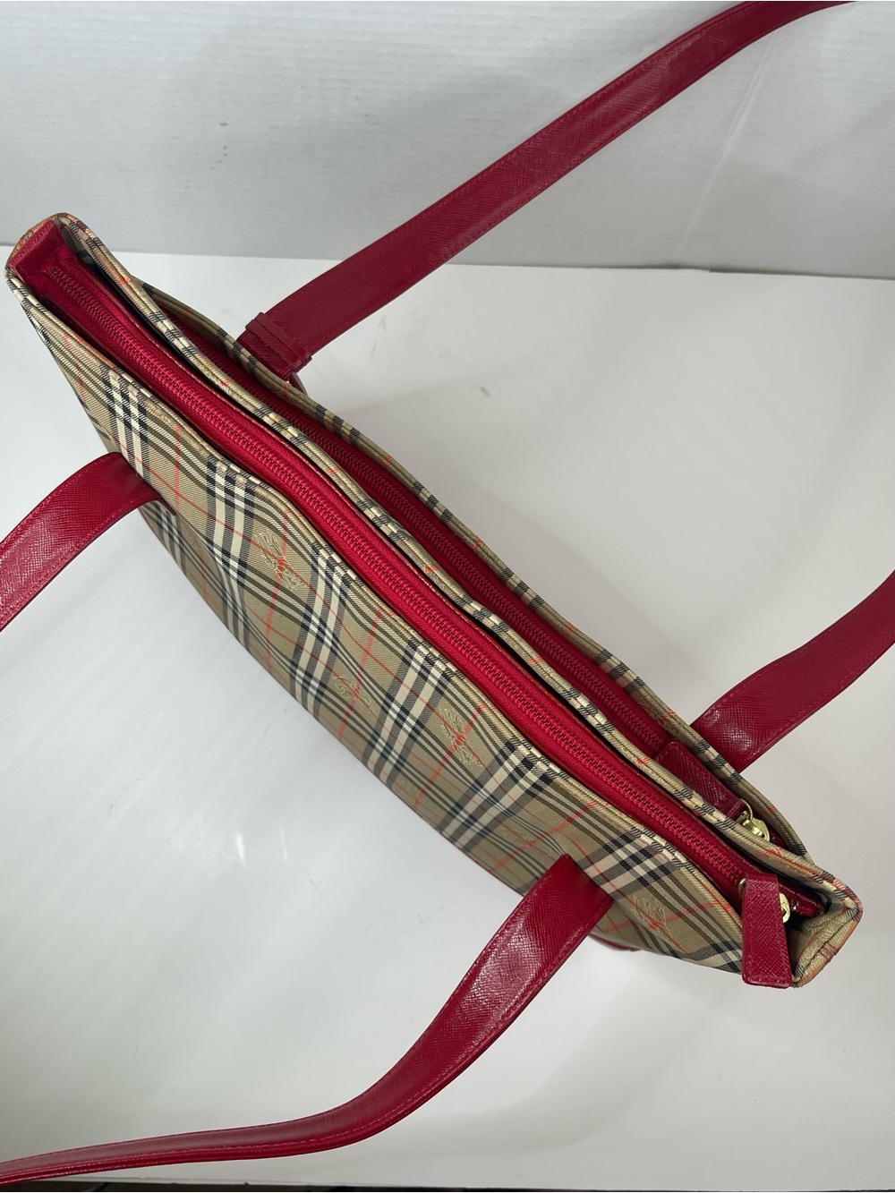 Burberry Haymarket Check tote bag - Picture 8 of 16